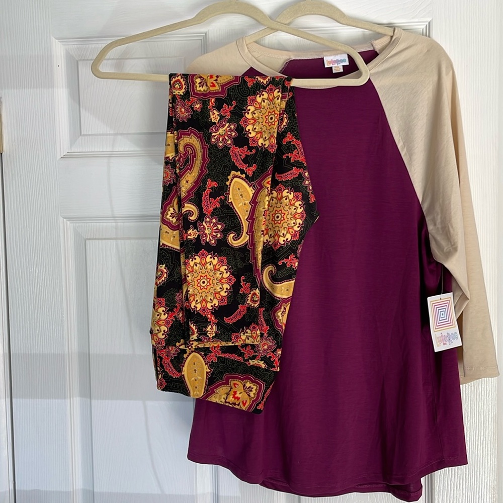 LuLaRoe Randy and leggings outfit